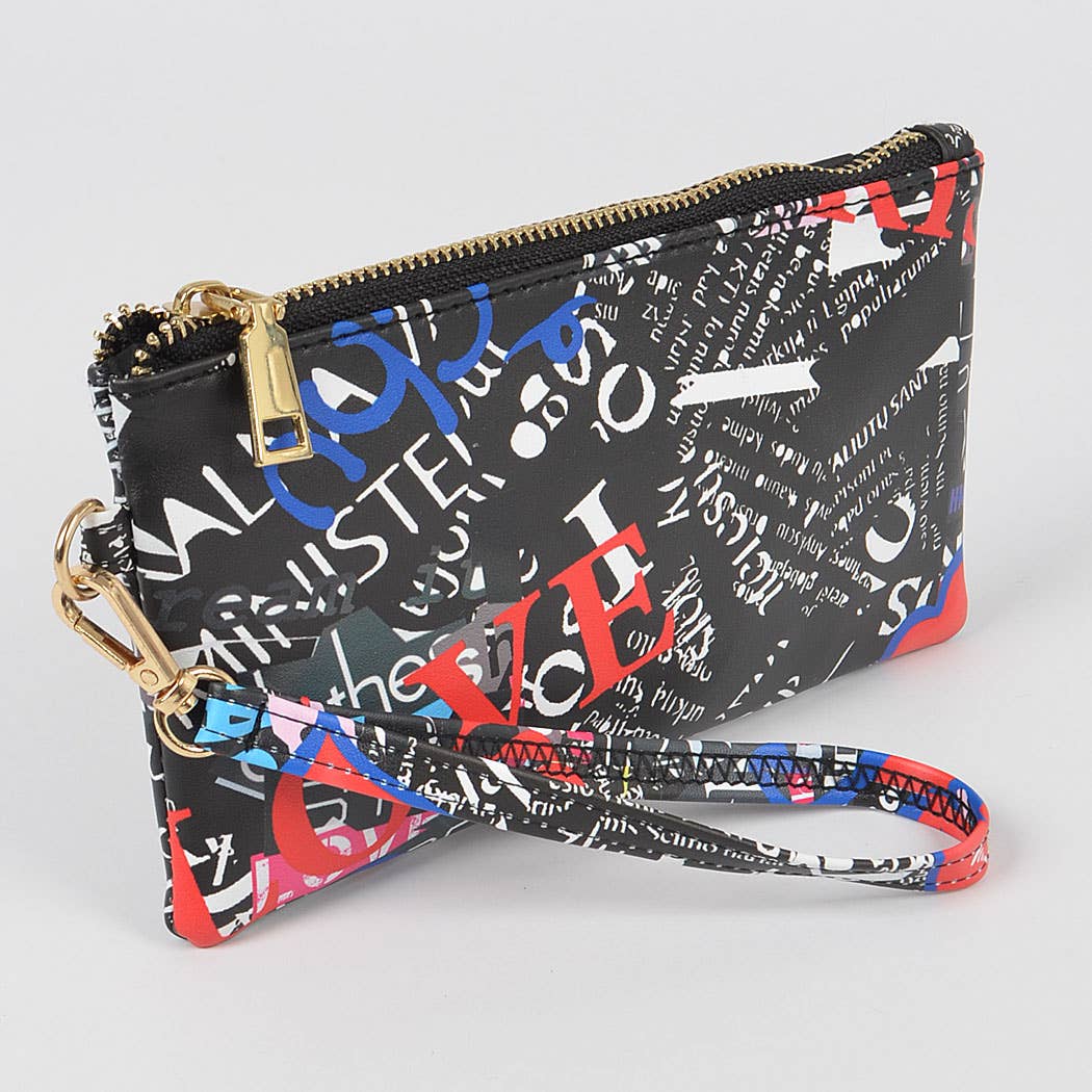 Multi Letter Mini Purse