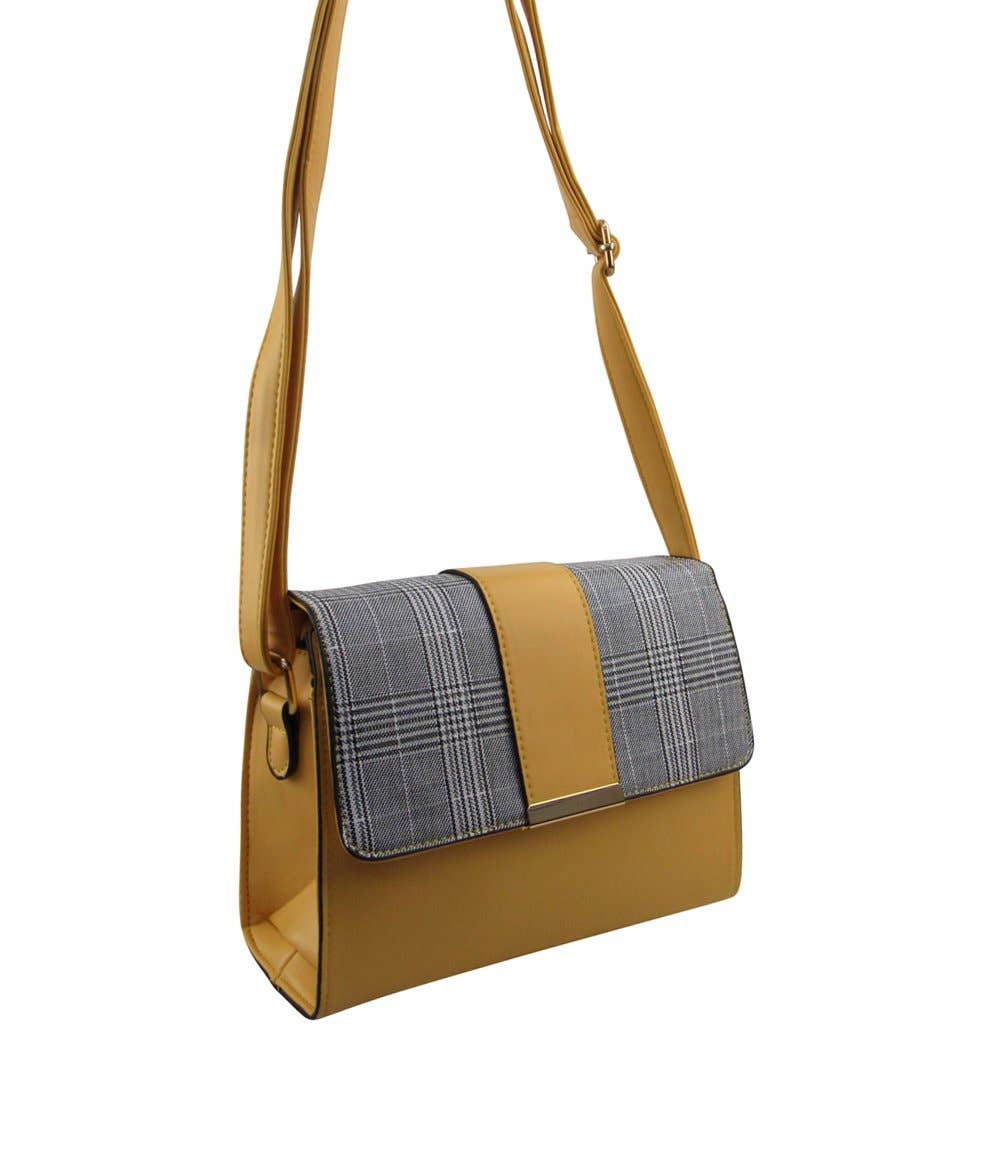 Plaid Cross-Body