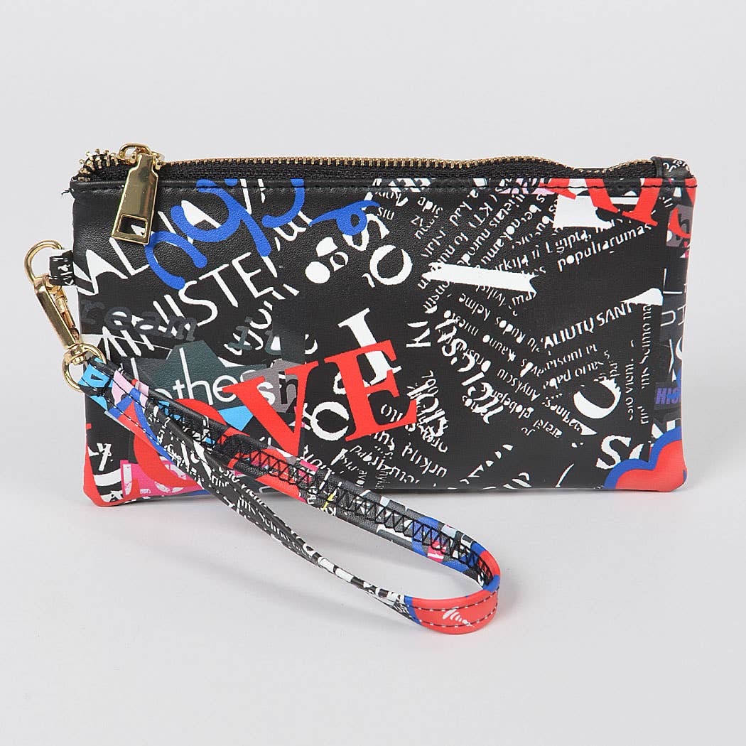Multi Letter Mini Purse