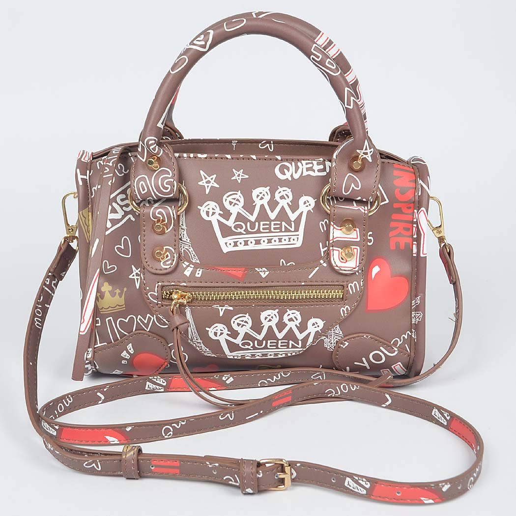 Graffiti Handle Bag
