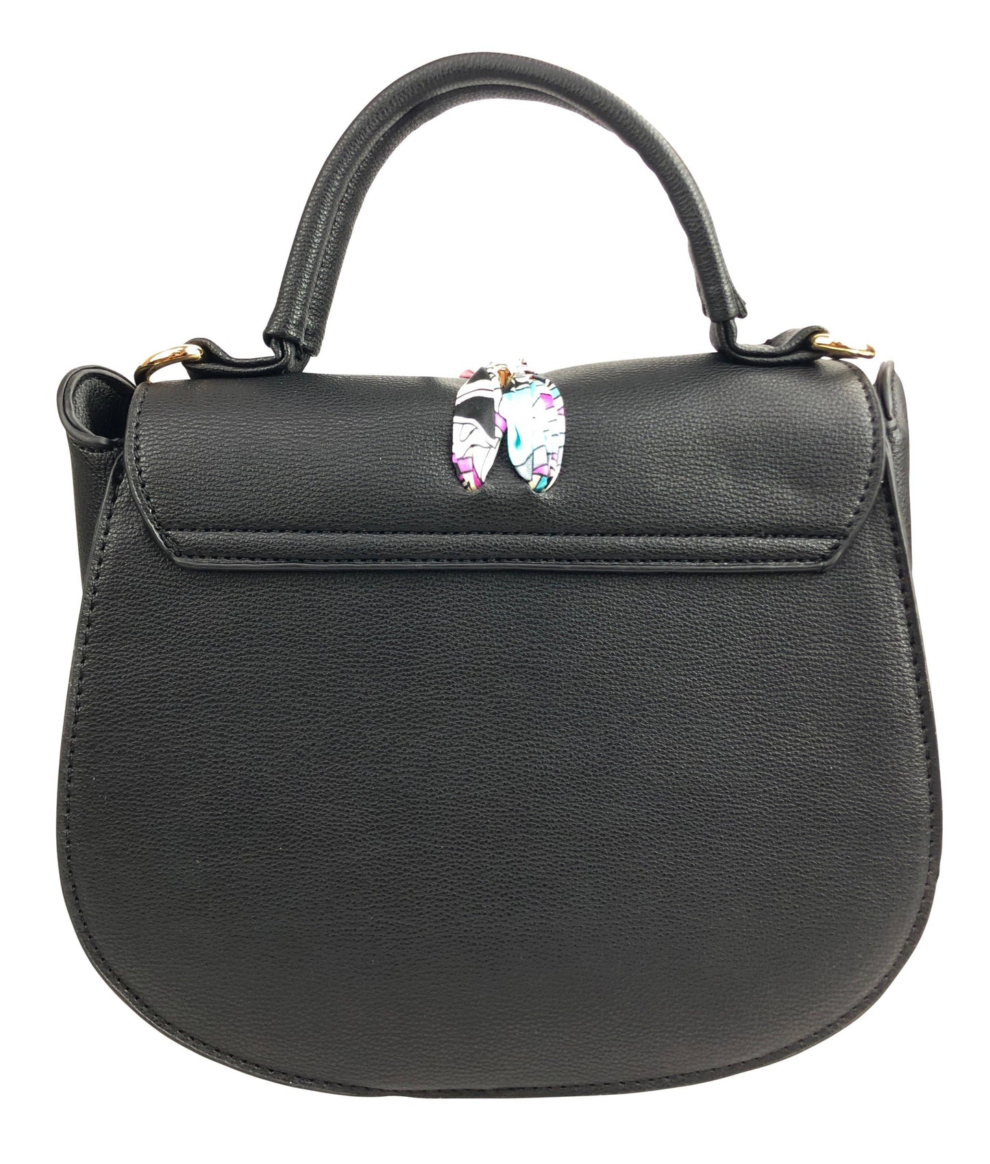 Scarf Flap Crossbody Bag