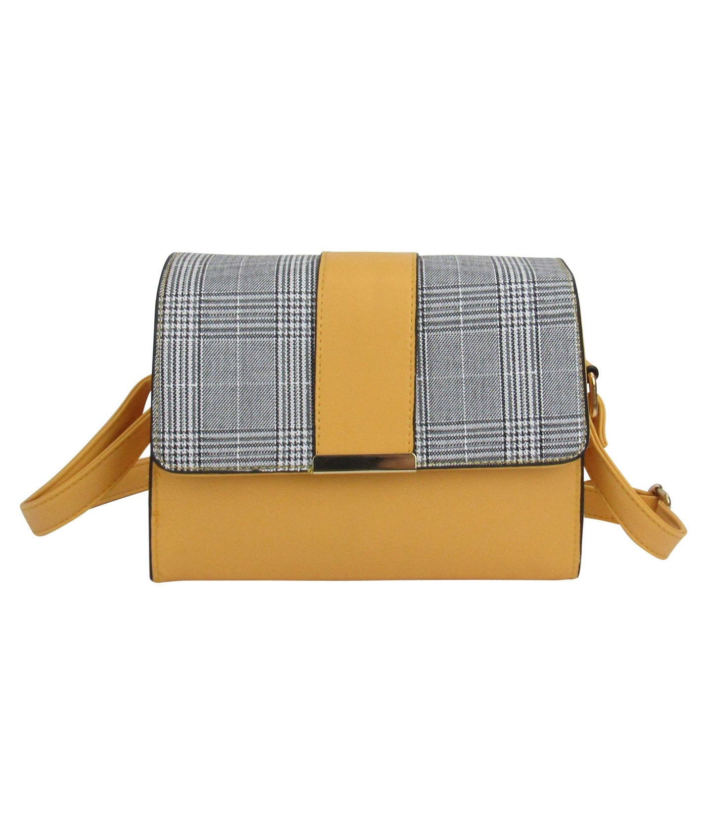 Plaid Cross-Body