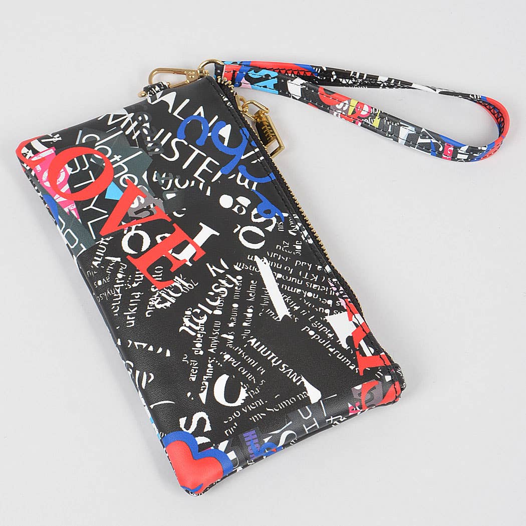 Multi Letter Mini Purse