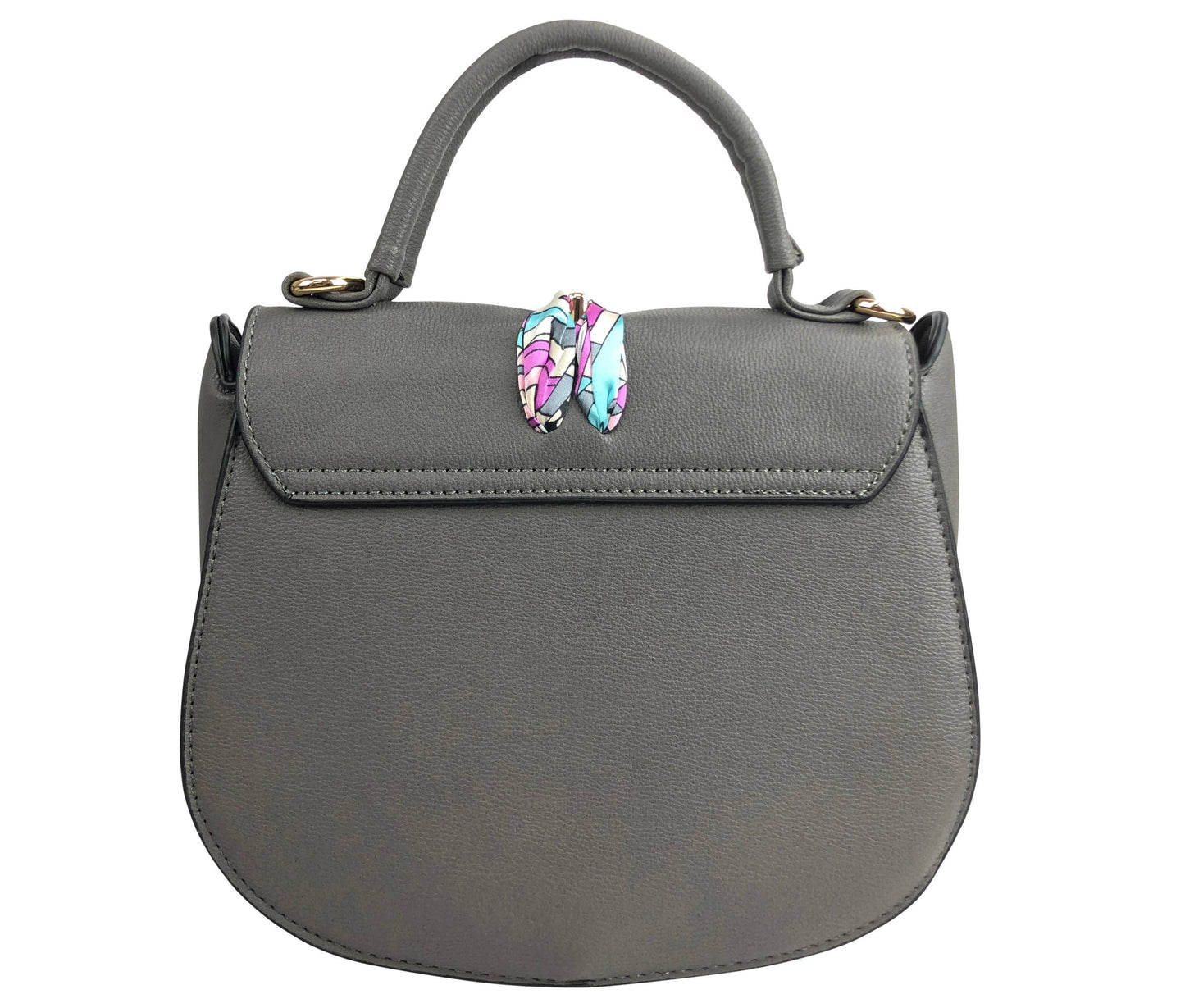 Scarf Flap Crossbody Bag