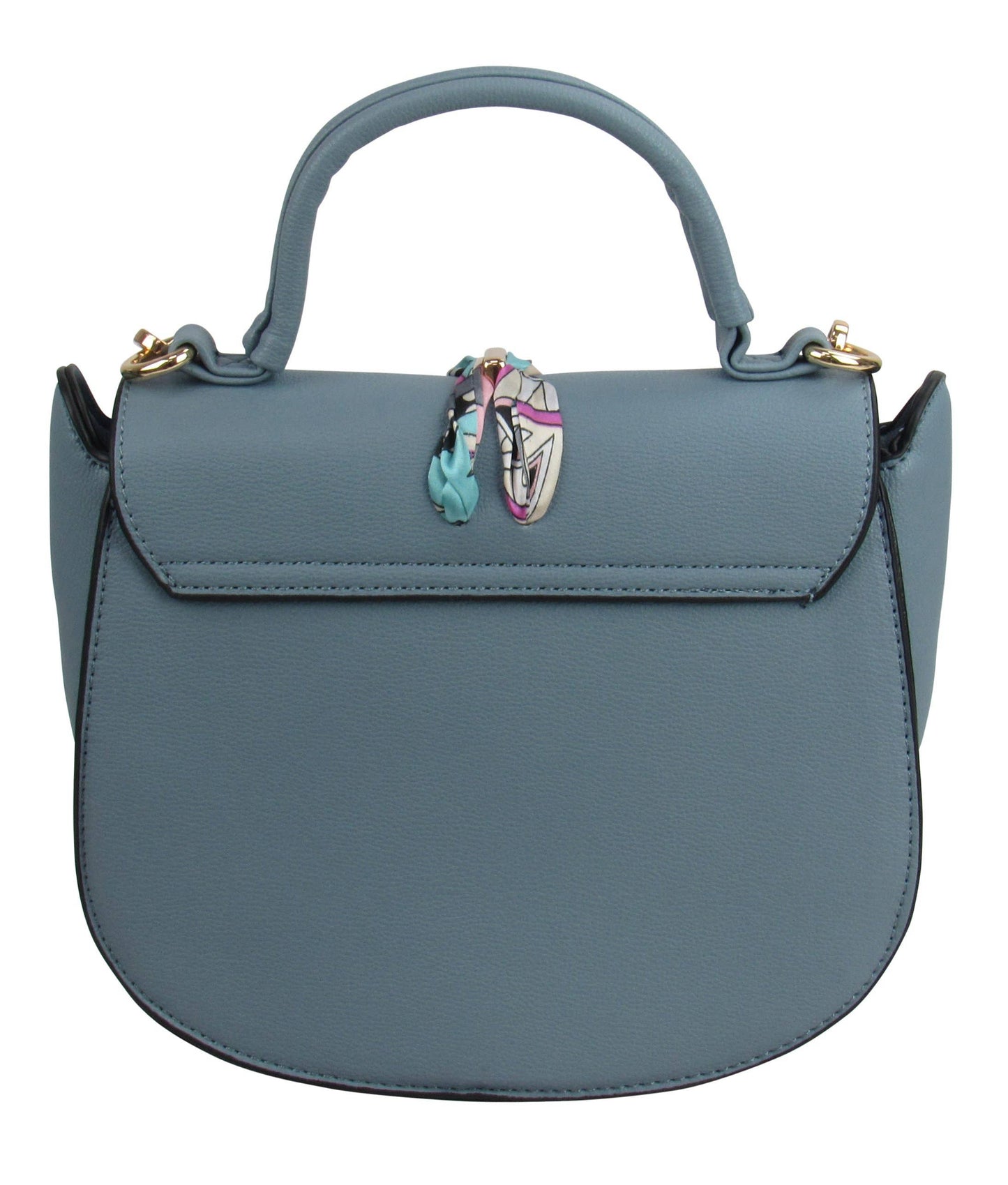 Scarf Flap Crossbody Bag