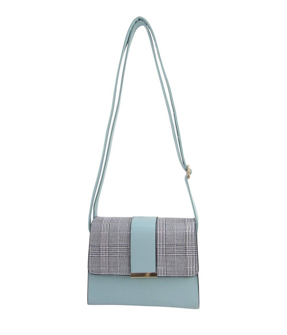 Plaid Cross-Body