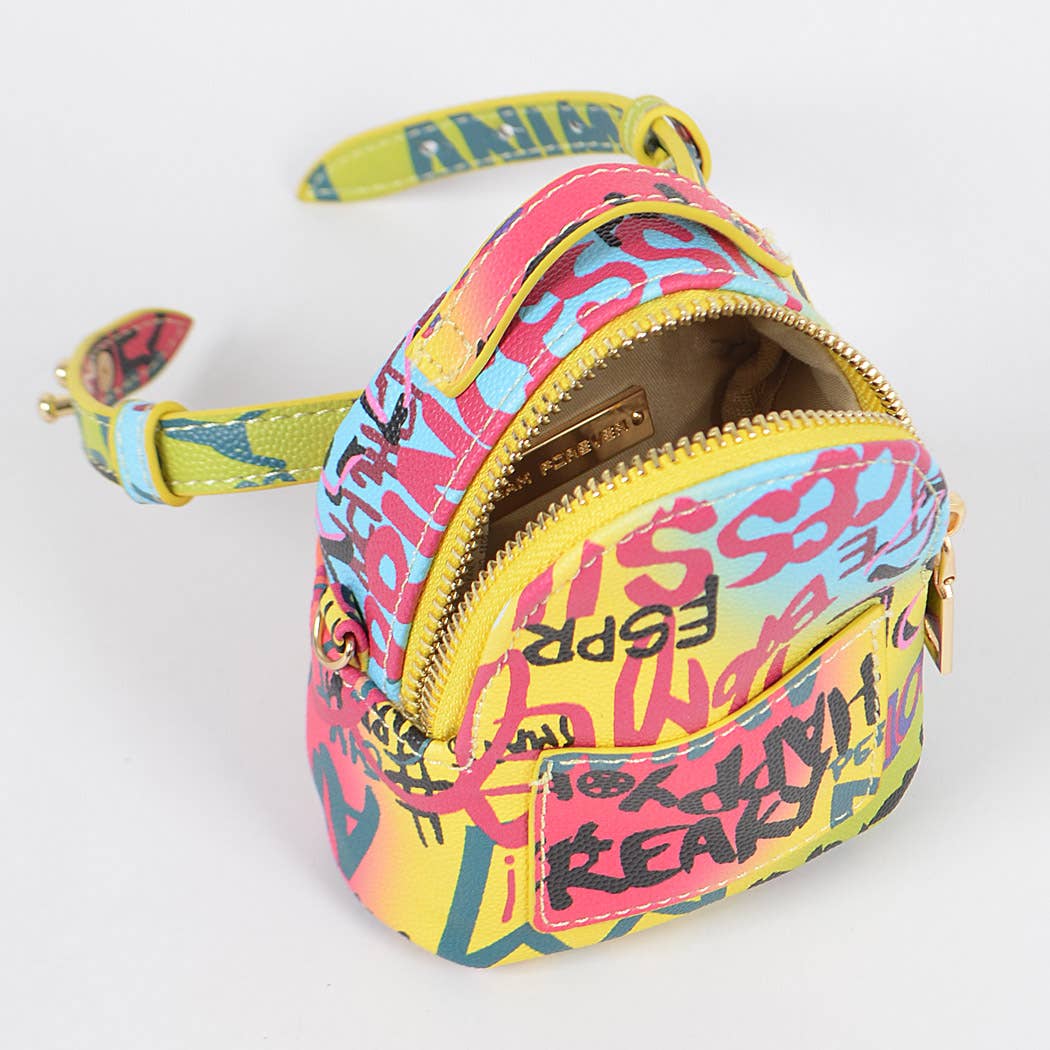 Multi Graffiti Mini Bag
