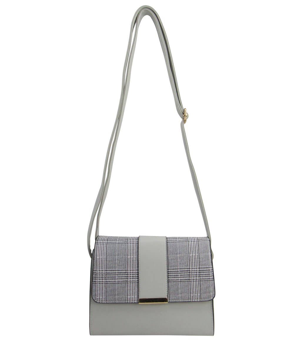 Plaid Cross-Body