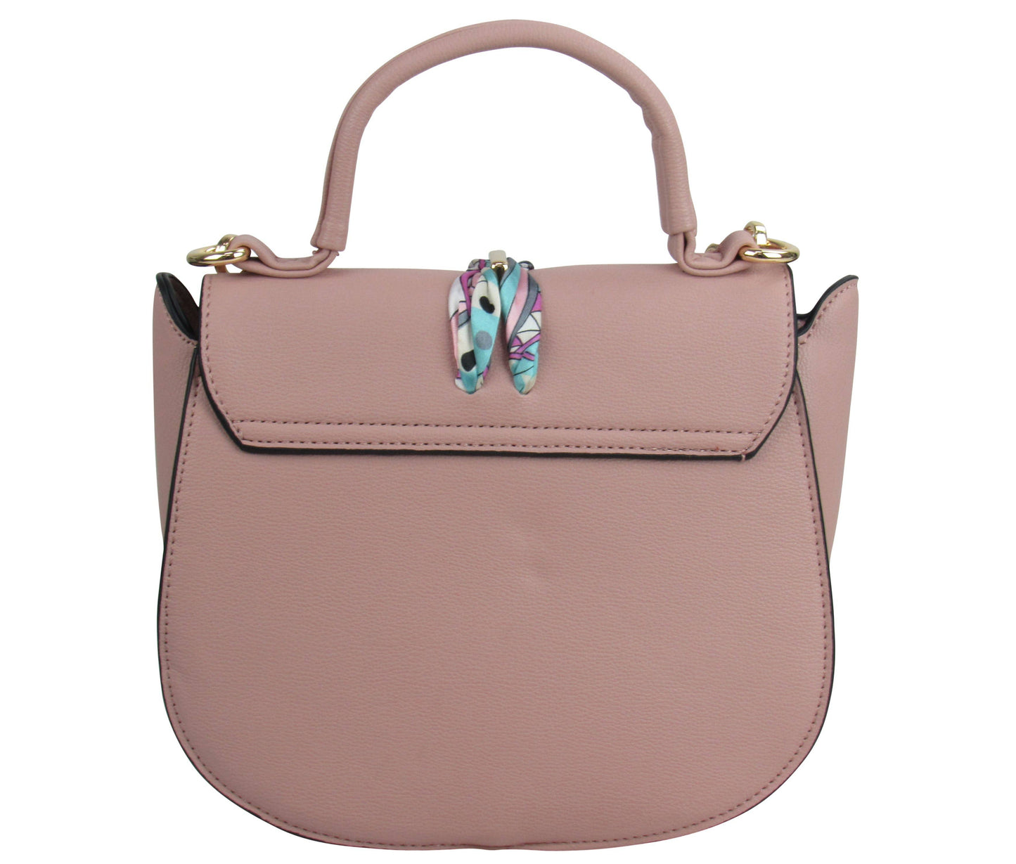 Scarf Flap Crossbody Bag