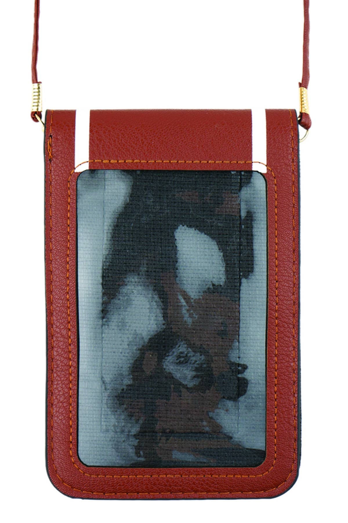Sports Ball Cellphone Holder Crossbody Bag