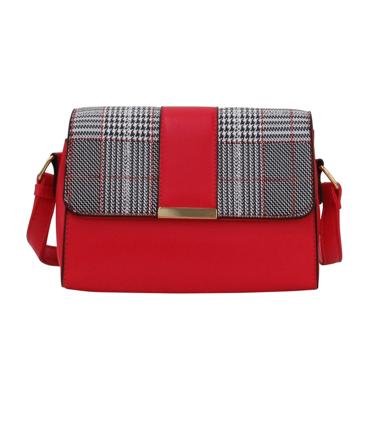 Plaid Cross-Body