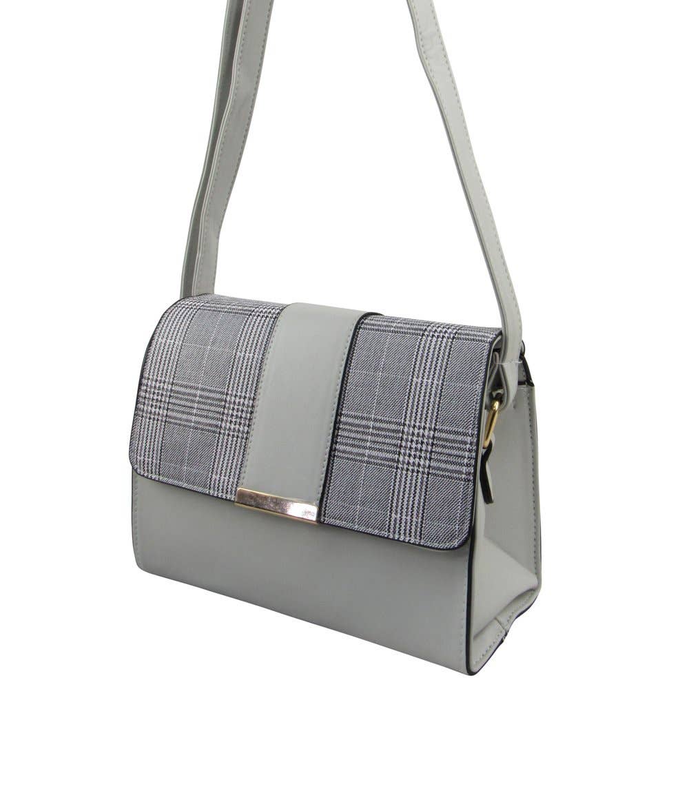 Plaid Cross-Body