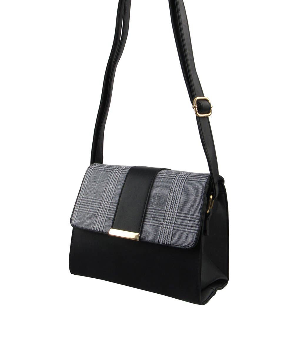 Plaid Cross-Body