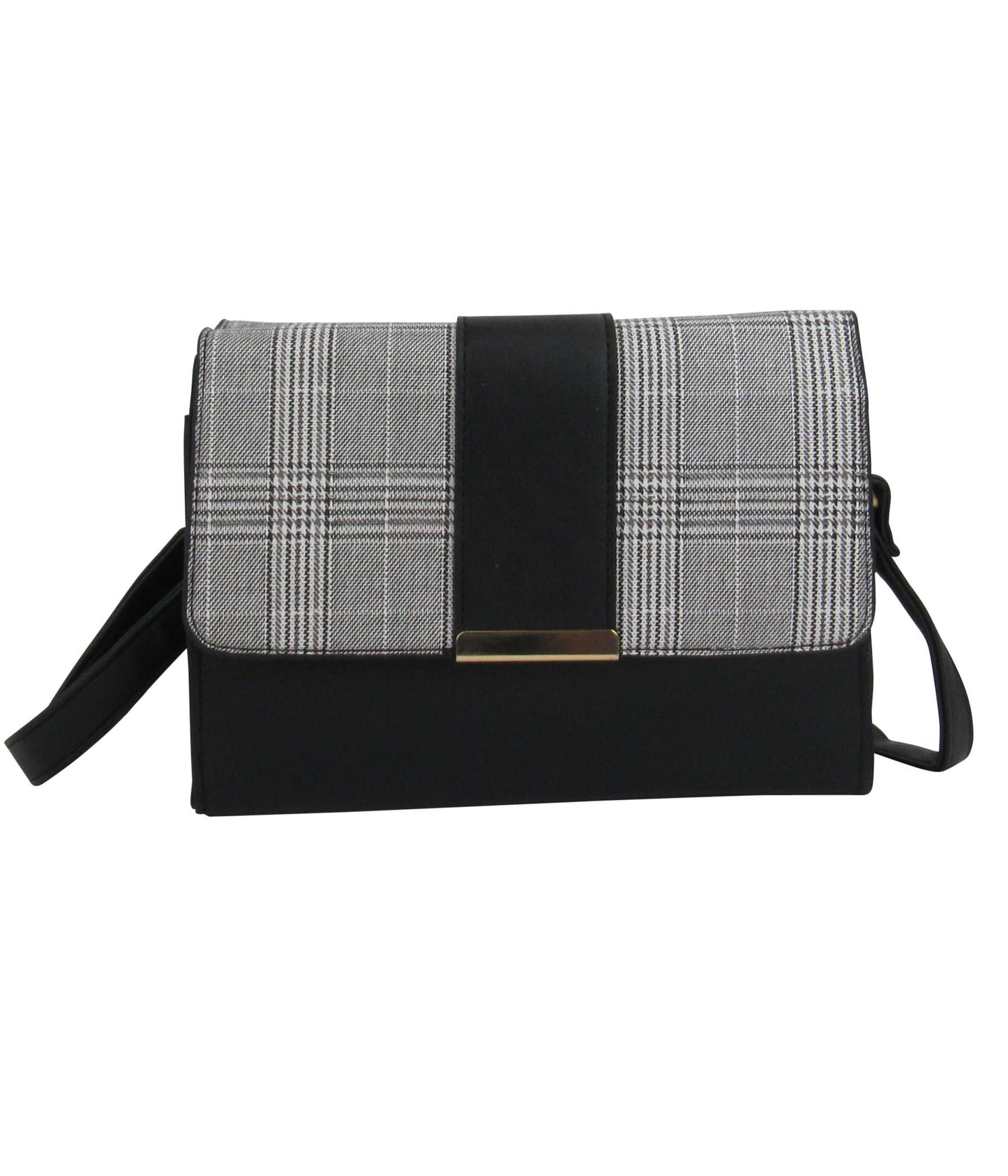 Plaid Cross-Body