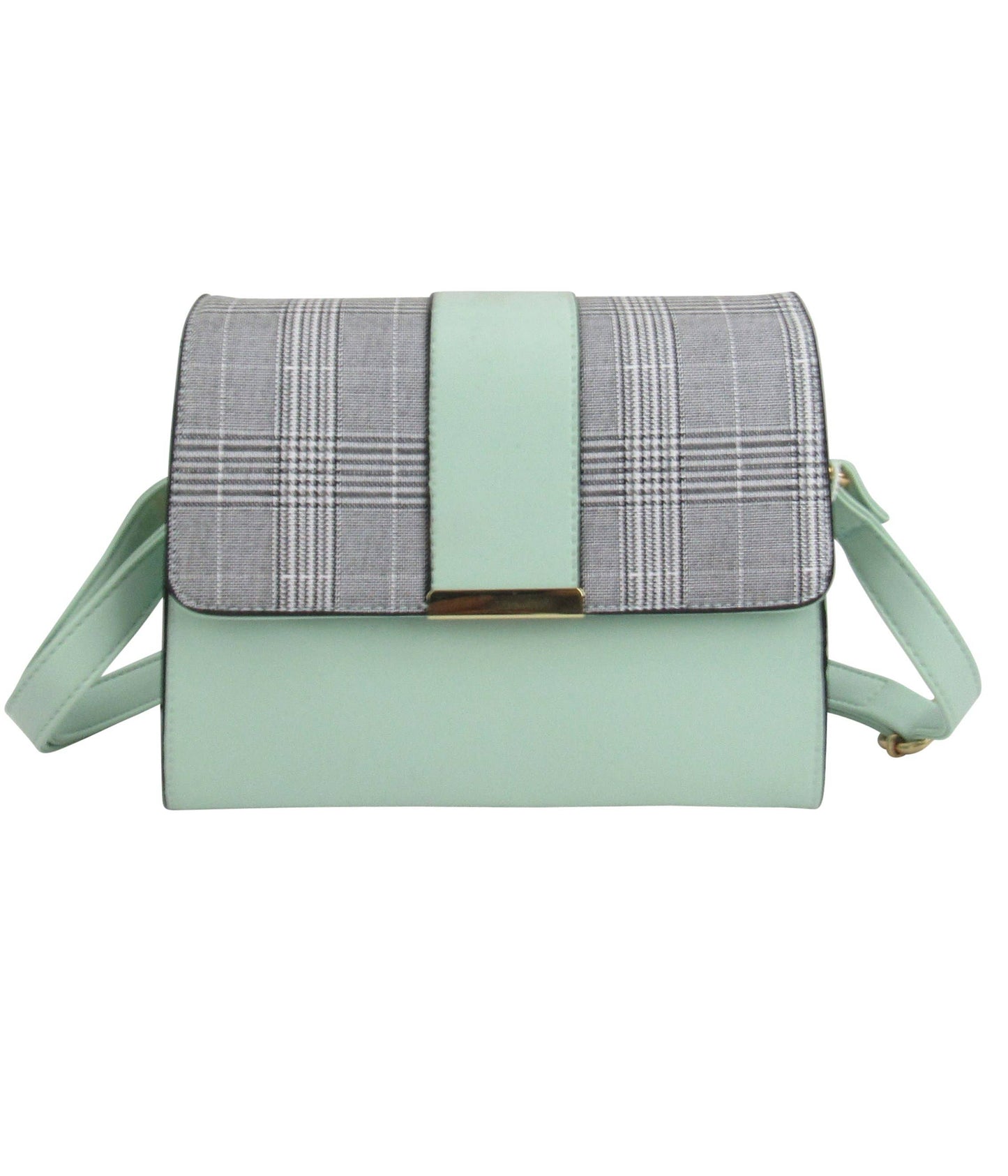 Plaid Cross-Body