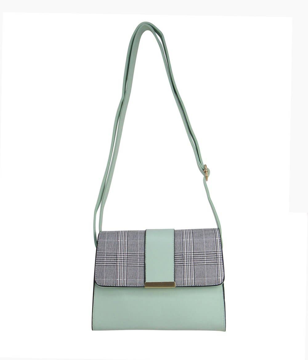 Plaid Cross-Body