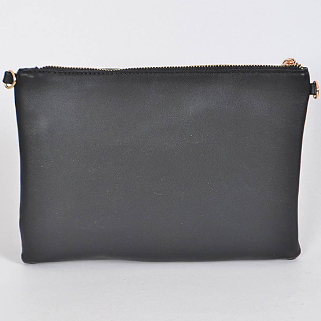 Lovely Rose Clutch * 11W*8H*0.5D